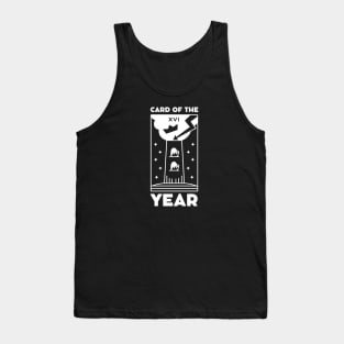 The Tower Tarot Card of The Year Tank Top